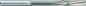 Preview: HSSE-Maschinenreibahle Ø 1,80 mm ähnl. DIN212 Z=4 spiralgenutet